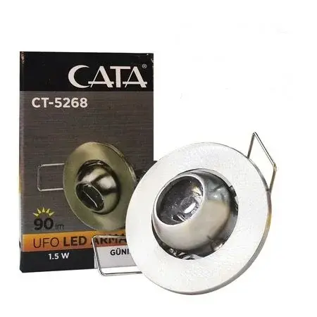 Cata 1w Hareketli Power Led Yıldız Spot CT-5268 Beyaz Işık