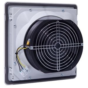 Çetinkaya Pano  260x260 172x150x51 110V-50/60Hz 288 M3/H Kapasiteli Fanli Menfez V01 260 005