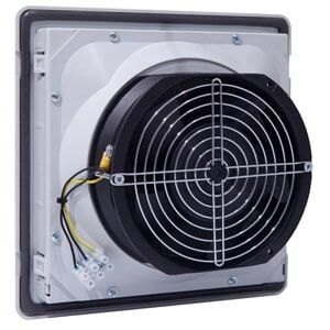 Çetinkaya Pano  260x260 172x150x51 110V-50/60Hz 288 M3/H Kapasiteli Fanli Menfez V01 260 005