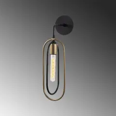 Aydinlatmadunyam Aplik BlackGold Cerco-Nuw-3151