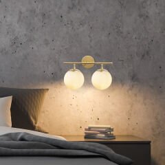 Aydinlatmadunyam Aplik Shiny Gold Roe-10735