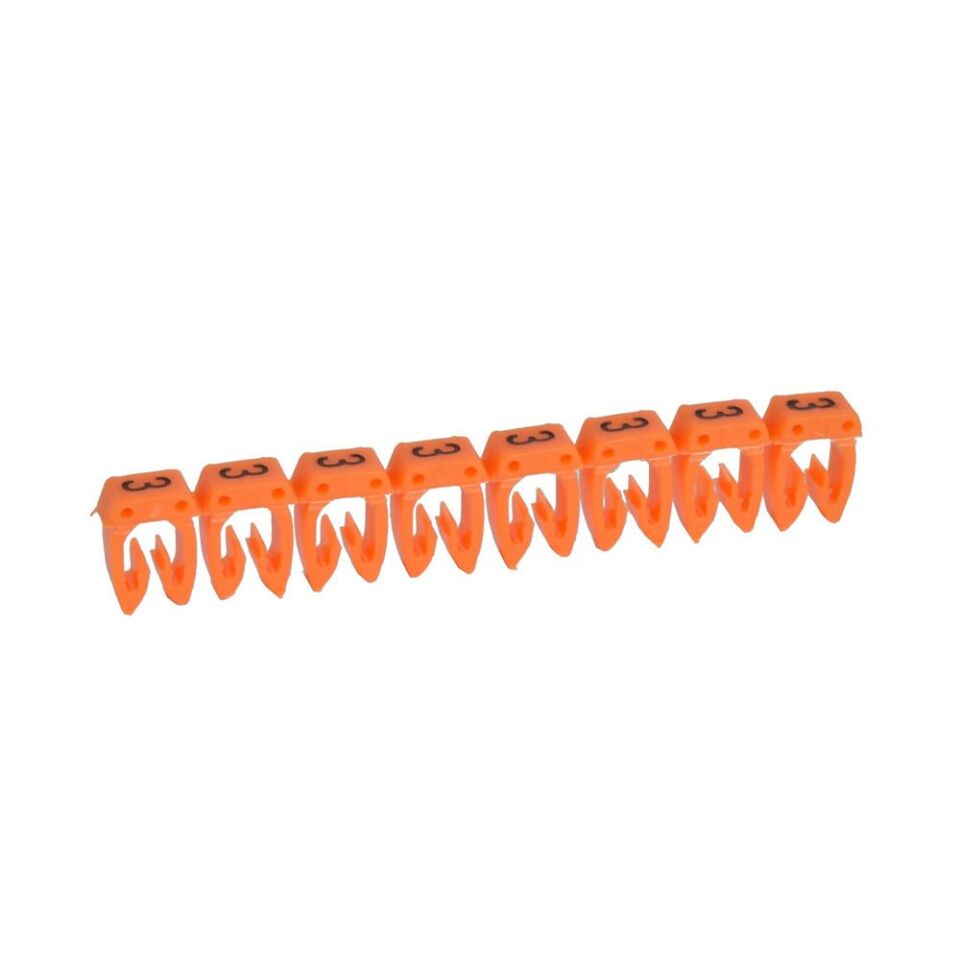 Legrand  CAB 3  3 rakamı 0.15den 0.5mm2ye kablolar ve klemensler için LEG-038103