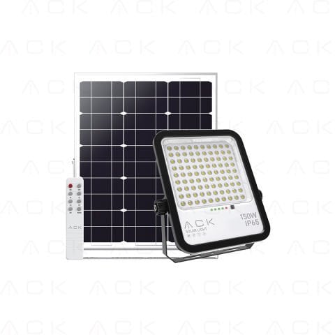 ACK 150W Lensli Solar Led Projektör 6500K Ip65 AT65-19432