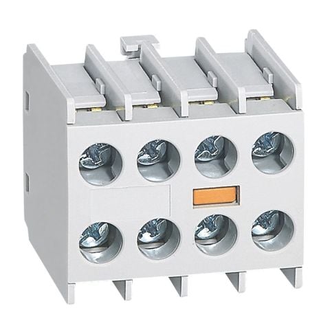 Legrand  CTX³ mini kontaktörler için öne montaj yardımcı kontak 1NA + 3NK LEG-417156