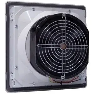 Çetinkaya Pano  260x260 172x150x51 24V DC 288M3/H Kapasiteli Fanli Menfez V01 260 008