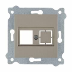 Exen Titanyum Modül+Kapak  Data Priz Jaksiz