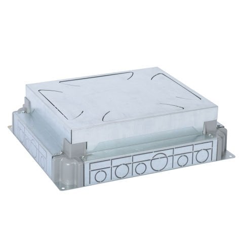 Legrand  Yüksekliği ayarlanabilir 65mm-90mm şap altı buat, 12 veya 18 modül LEG-088091