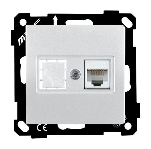Mutlusan Ep Data Prizi 1*Rj45  Cat5E  Beyaz - 2270 136 0101