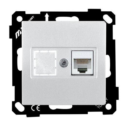 Mutlusan Ep Data Prizi 1*Rj45  Cat5E  Beyaz - 2270 136 0101