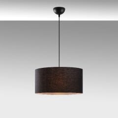 Aydinlatmadunyam Sarkit Black Abajur-40-Nus-6440