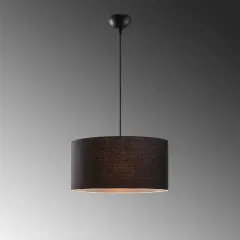 Aydinlatmadunyam Sarkit Black Abajur-40-Nus-6440