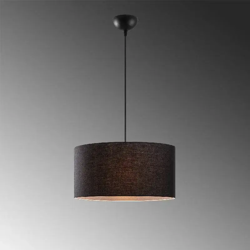 Aydinlatmadunyam Sarkit Black Abajur-40-Nus-6440