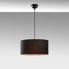 Aydinlatmadunyam Sarkit Black Abajur-40-Nus-6440