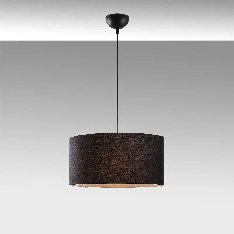 Aydinlatmadunyam Sarkit Black Abajur-40-Nus-6440