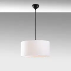 Aydinlatmadunyam Sarkit White Abajur-40-Nus-6441