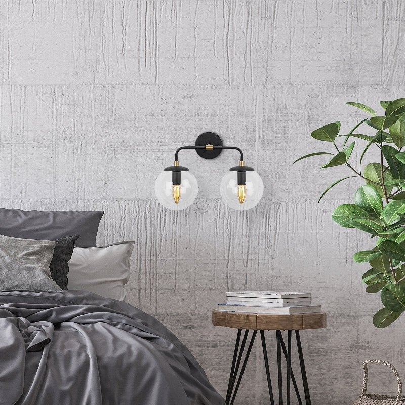 Aydinlatmadunyam Aplik BlackAntique Horn-12213