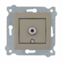 Exen Titanyum Modül+Kapak  Uydu Prizi Ekranli (F Konnektör)