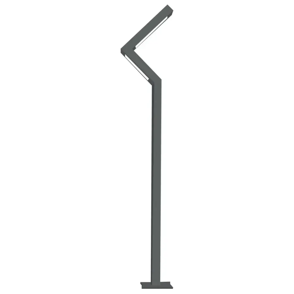ACK 4X30W Led Alsa 3000K 4000Mm Bahçe Direk Armatürü AG43-08701