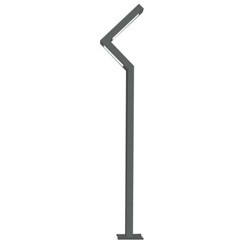 ACK 4X30W Led Alsa 3000K 4000Mm Bahçe Direk Armatürü AG43-08701