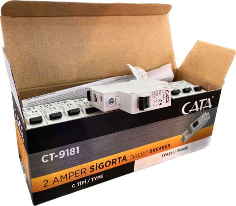 Cata C1x2 Amper WOtomat Sigorta Ct-9181