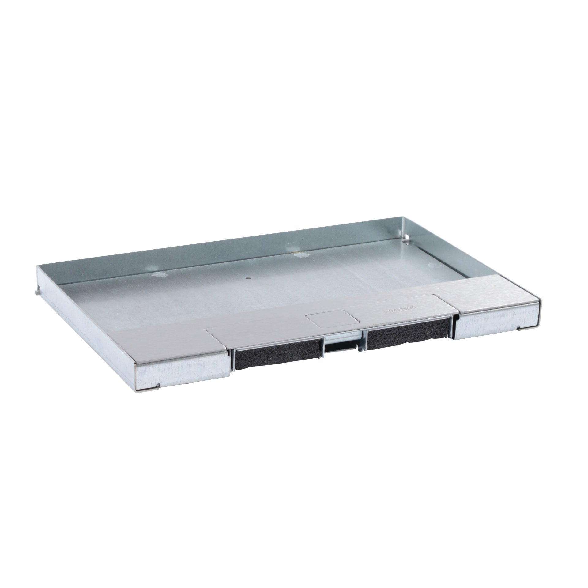 Legrand  Gömme tipi döşeme altı buat için kapak, metal, paslanmaz çelik, 8 veya 12 modül LEG-088103