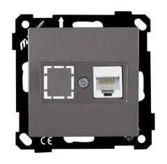 Mutlusan Ep Data Prizi 1*Rj45  Cat5E  Füme - 2270 136 0195