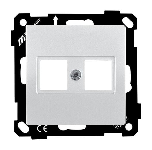Mutlusan Ep Data Prizi 2*Rj45  Kon.Süz  Beyaz - 2270 137 0101