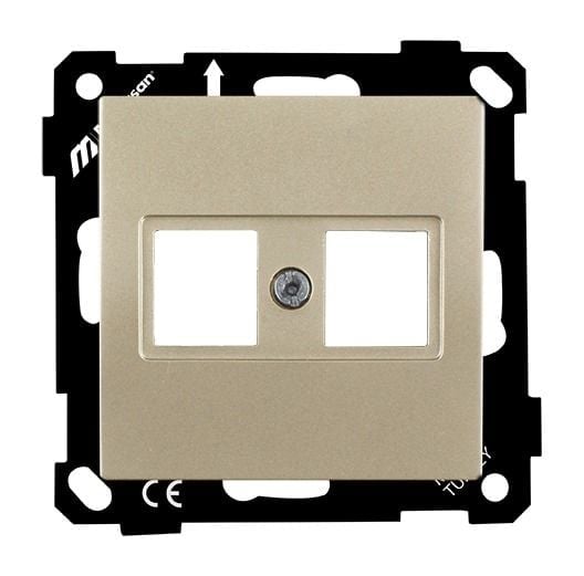 Mutlusan Ep Data Prizi 2*Rj45  Kon.Süz  Saten - 2270 137 0190