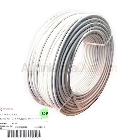 SL400 U23 Category 6 U/UTP 4x2x23AWG Euro-Class Eca PVC Kılıflı Data Kablosu Cat-6