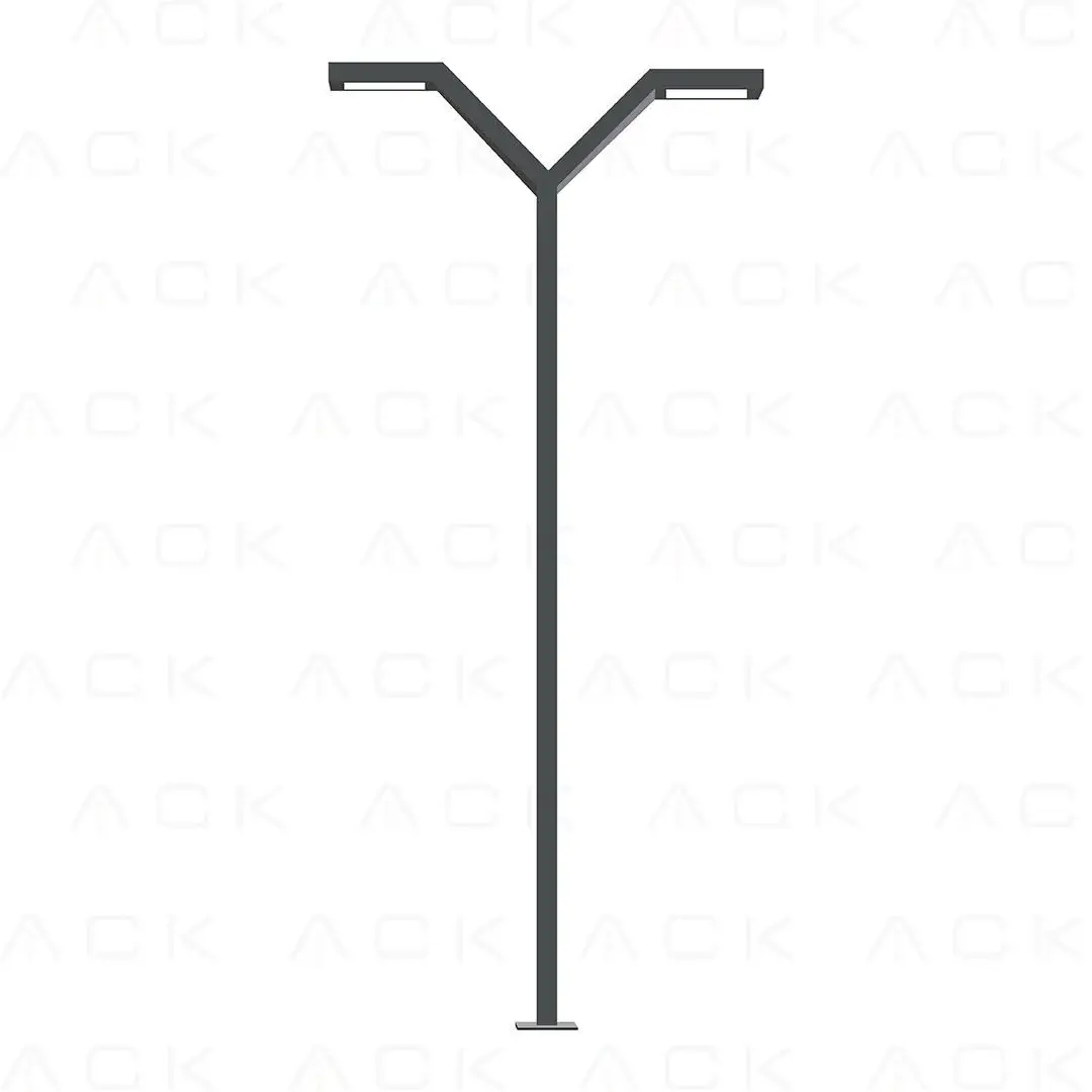 ACK 2X30W Led Alsa 3000K 2500Mm Bahçe Direk Armatürü AG43-09301