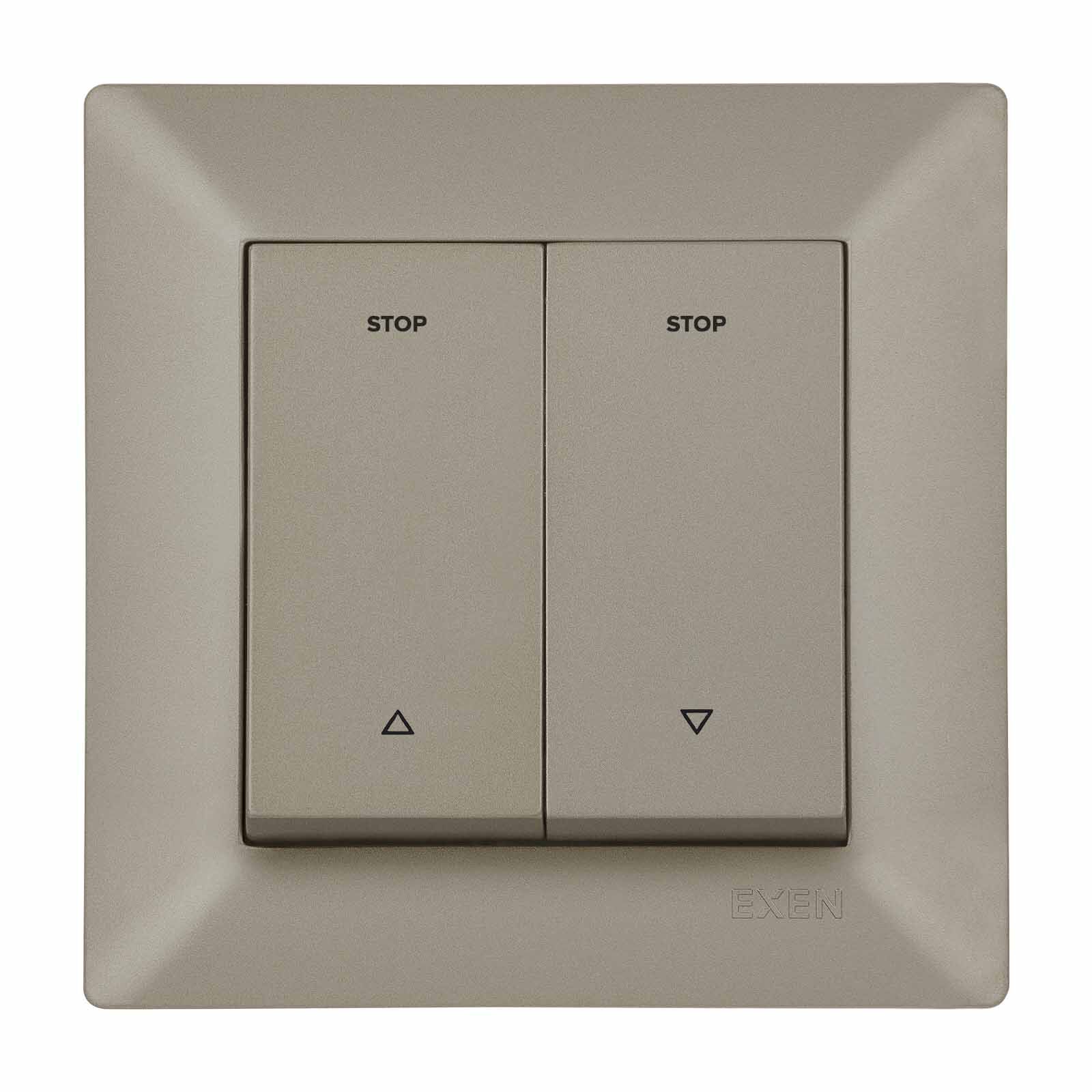 Exen Odak Titanyum Yaysiz Jaluzi Komple Takim