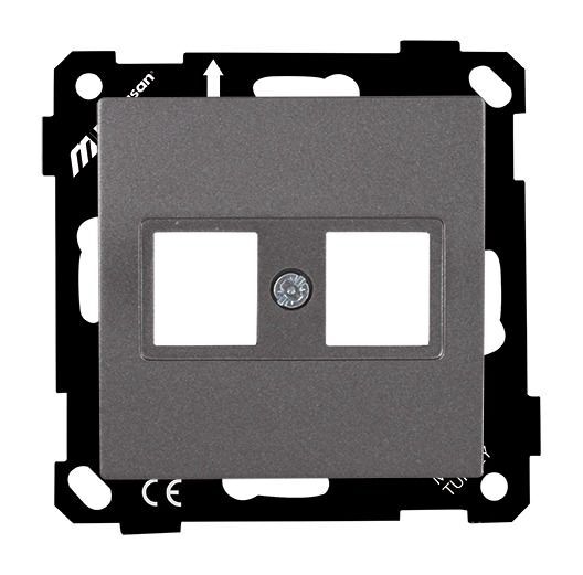 Mutlusan Ep Data Prizi 2*Rj45  Kon.Süz  Füme - 2270 137 0195