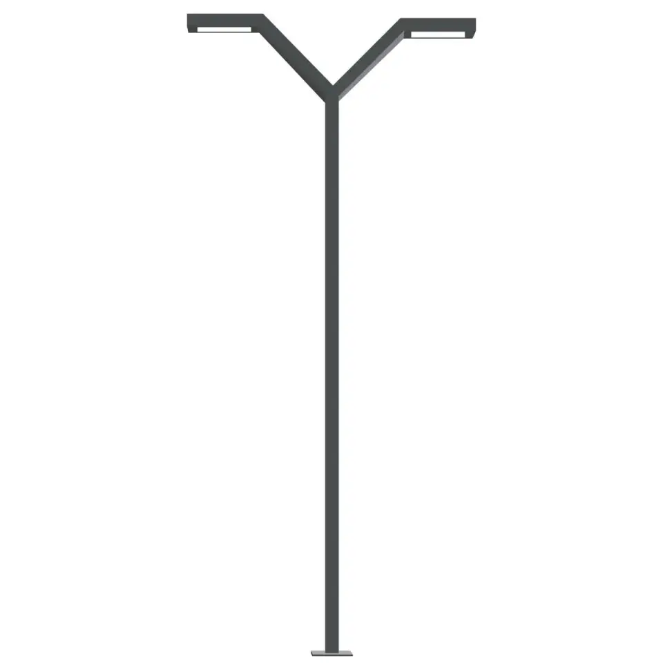 ACK 2X30W Led Alsa 3000K 3000Mm Bahçe Direk Armatürü AG43-09401