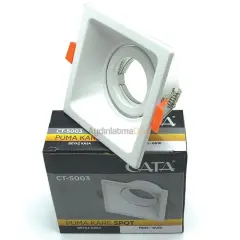 Cata CT-5003 Beyaz Kare Puma Spot Kasası
