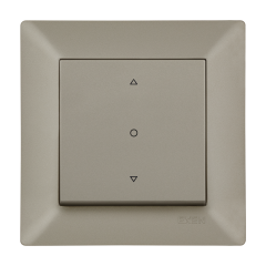 Exen Odak Titanyum Tek Tuslu Jaluzi Komple Takim