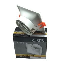 Cata CT-5003 Beyaz Kare Puma Spot Kasası