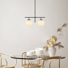 Aydinlatmadunyam Avize BlackCream Roe-10755