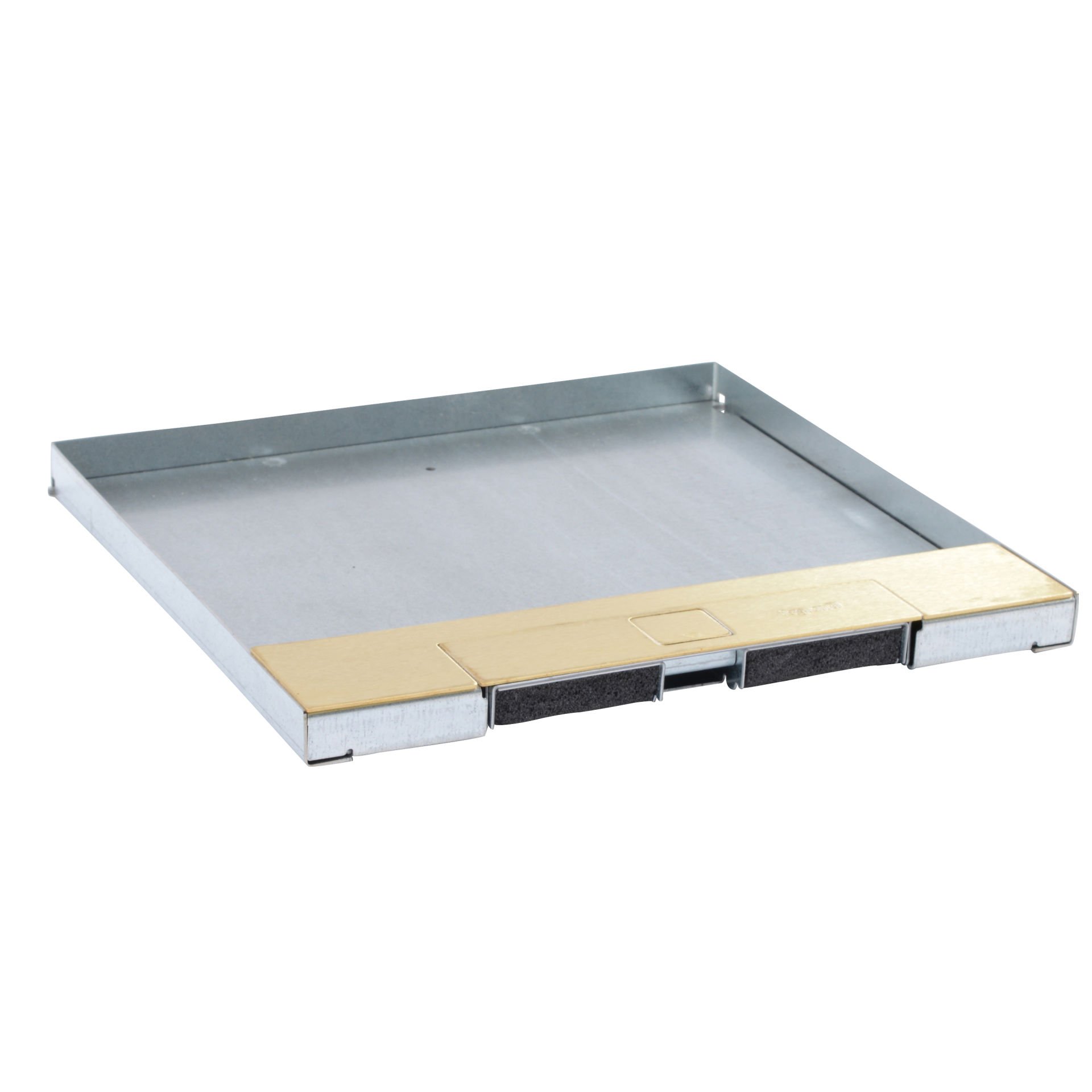 Legrand  Gömme tipi döşeme altı buat için kapak, metal, pirinç, 16 veya 24 modül LEG-088108