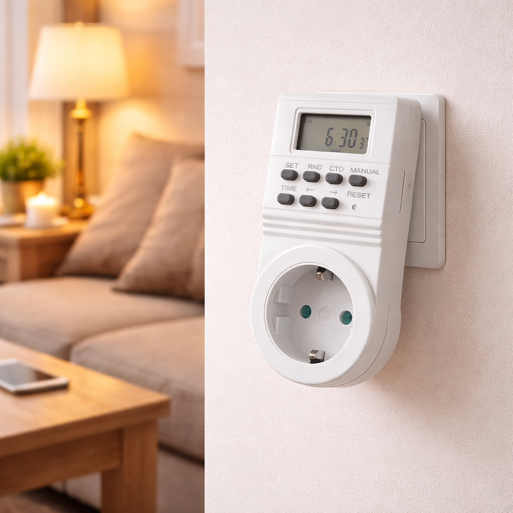 ACK Priz Tipi Dijital Zaman Saati AY26-00030