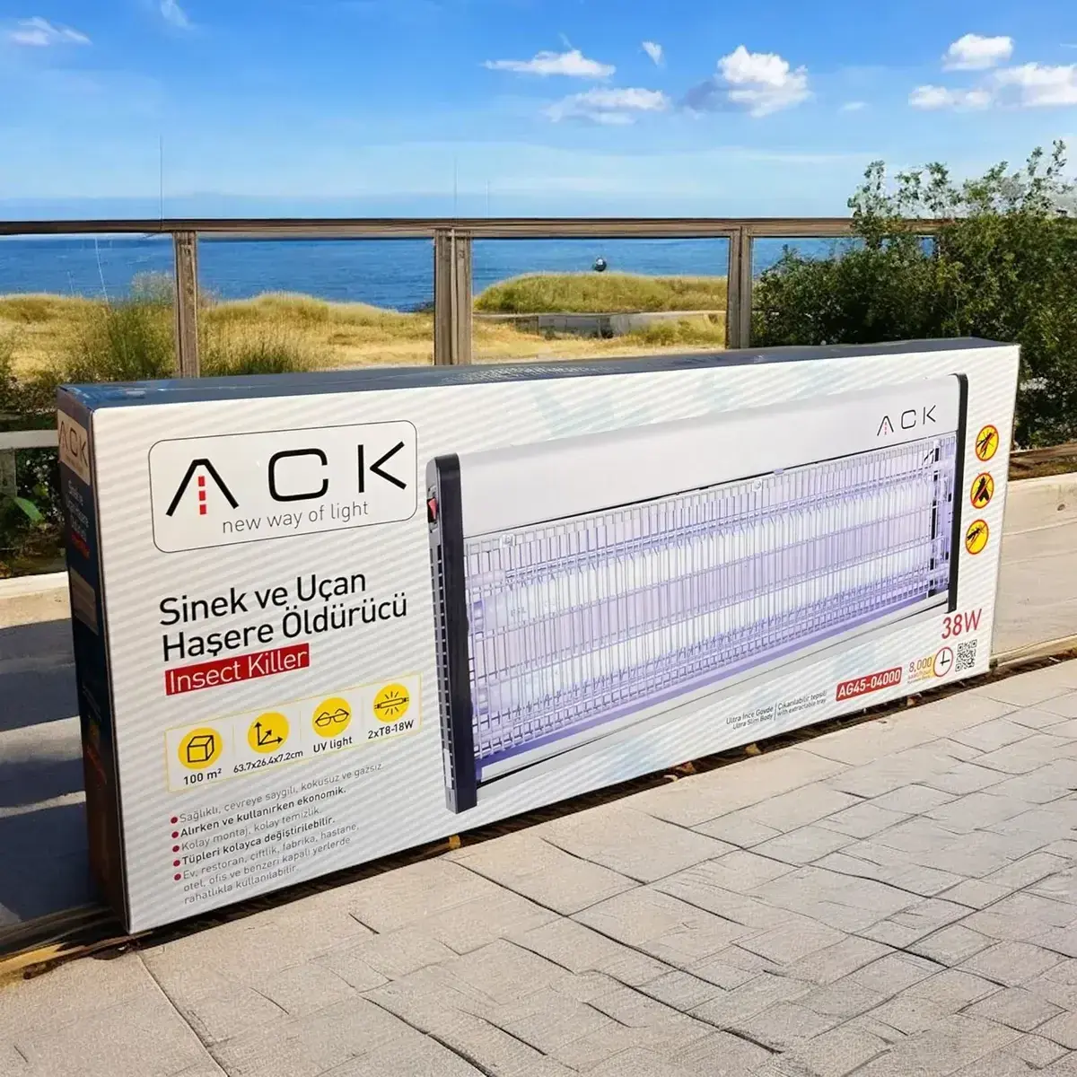 ACK 38W Sinek ve Uçan Haşere Öldürücü 100 m² AG45-04000 en uygun fiyatlı satıcı
