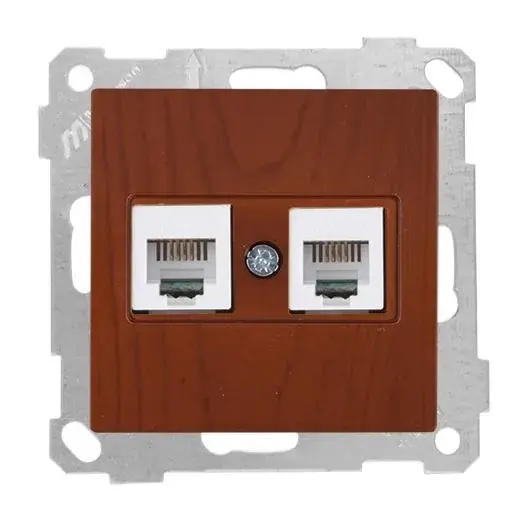 Mutlusan Telefon Prizi 2*Rj12 Kiraz - 2100 126 0156