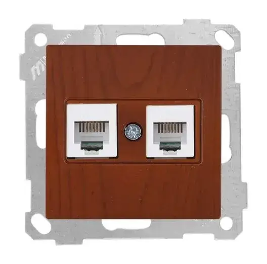 Mutlusan Telefon Prizi 2*Rj12 Kiraz - 2100 126 0156