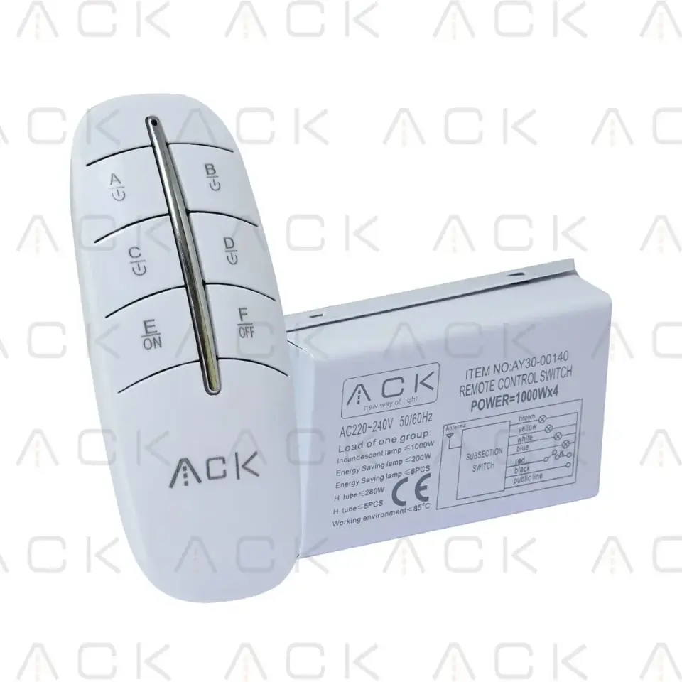 ACK 3'Lü 220V Avıze Kumandası AY30-00120