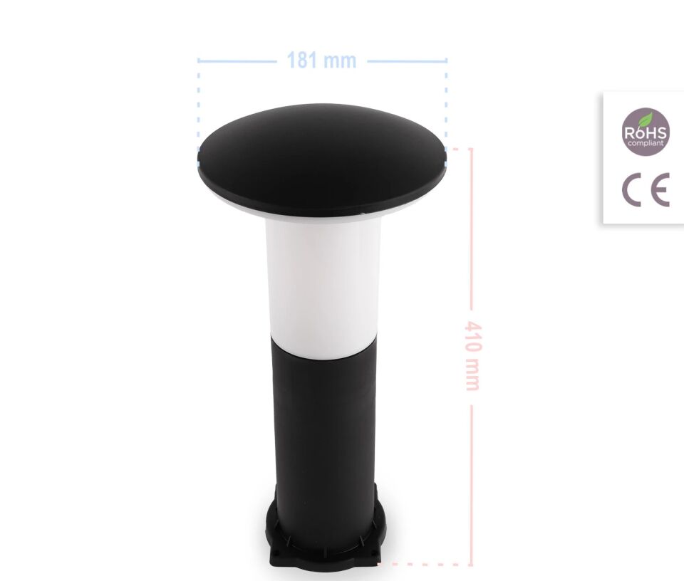 ACK Gaıa Bahce Dırek Armaturu 410Mm E27 Pc AG55-04121