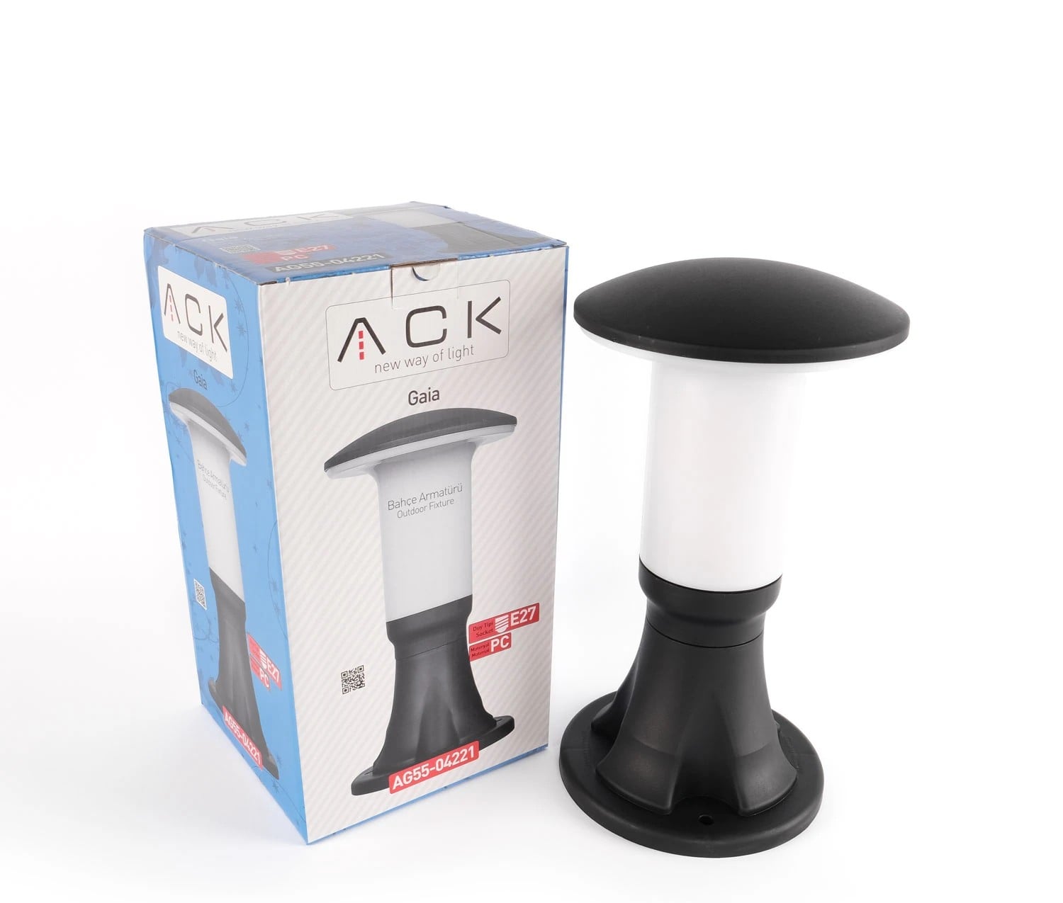 ACK Gaıa Bahce Set Ustu Armaturu E27 Pc AG55-04221