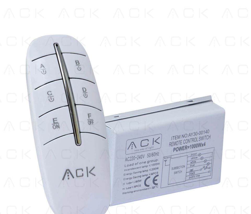 ACK 6'Lı 220V Avıze Kumandası AY30-00160