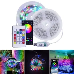 Yılbaşı Ağacı Aydınlatması Dış Mekan Piksel RGB