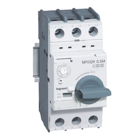 Legrand  MPX³ 32H çevirmeli tip motor koruma şalteri 0.1 - 0.16A LEG-417320