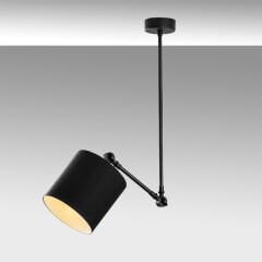 Aydinlatmadunyam Avize Black Abajur-20-Nua-1380