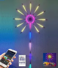 Havai Fişek Pixel Şerit Led Telefon + Müzik Kontrol
